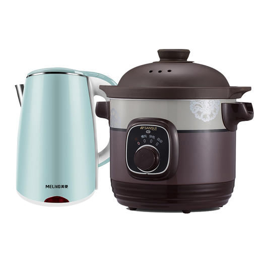 分两个包裹 山水机械款电炖锅+美菱热水壶MH-LC1820【LXDD&YGYL 2.0】 商品图0