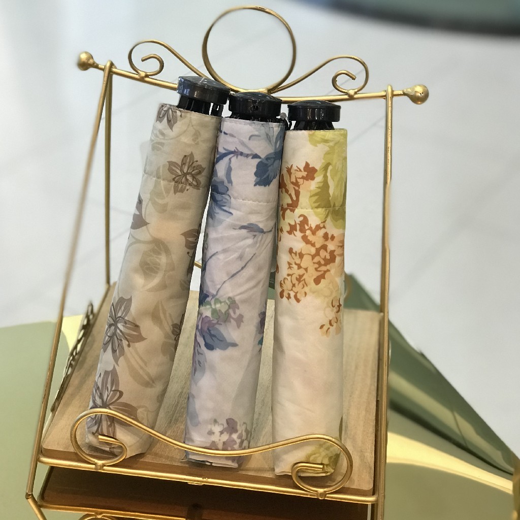 优品堂《满园春色》三折超轻防紫外线伞