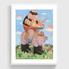 戴大山《大大的象》版画 商品缩略图0