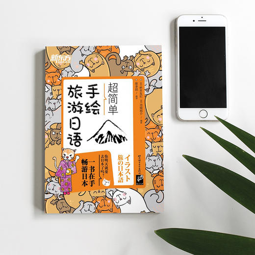 【新东方】超简单手绘旅游日语 旅游短语，地道对话，文化短文，全彩手绘，配套音频 商品图2