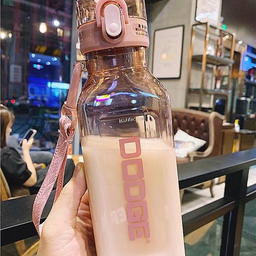 新款网红ins塑料水杯子男女生高颜值防摔夏天用随身携外带随手杯 商品图4