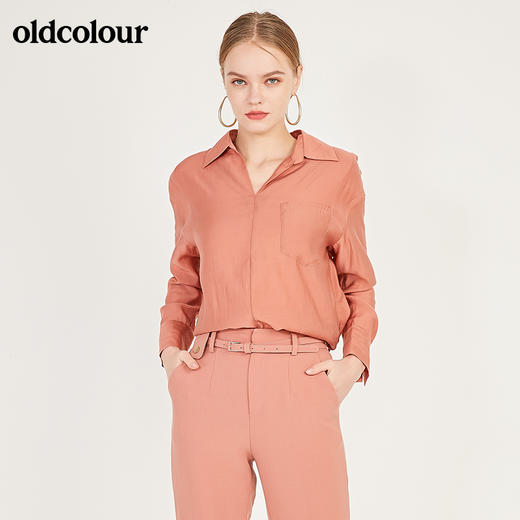 oldcolour2021春季长袖套头衫女N11013148 商品图1