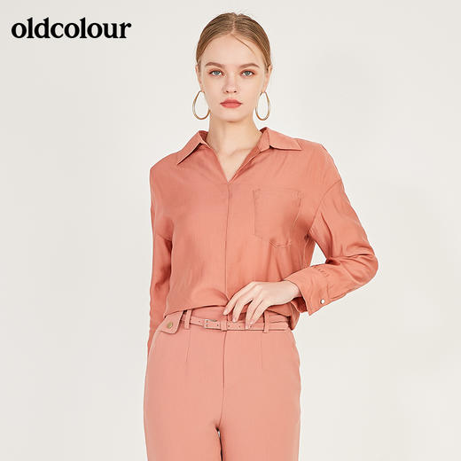 oldcolour2021春季长袖套头衫女N11013148 商品图2