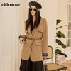 oldcolour2022春季新品休闲炸街气质中长款小西装外套女高级感BO11048065B 商品缩略图1