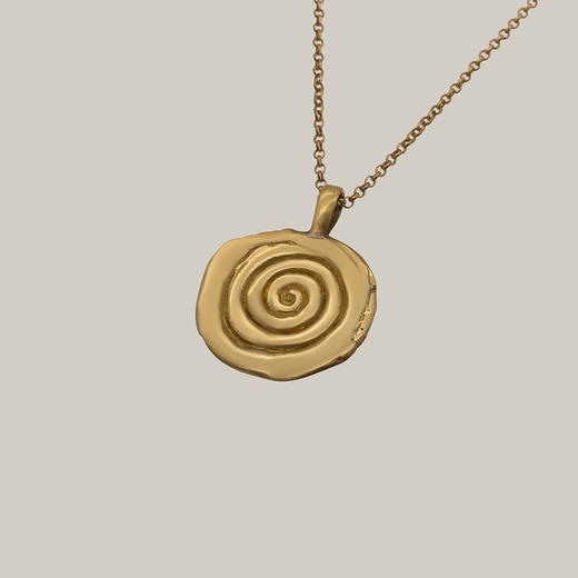 OKRA | Spiral pendant G13SPIP [项链 链长55cm] 商品图3