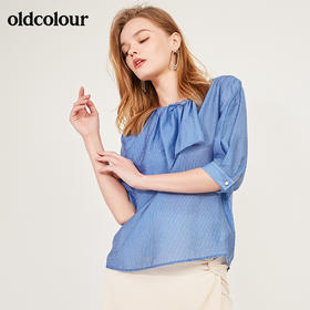 oldcolour2021春季中袖套头衫女N13012341