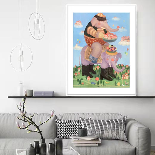 戴大山《大大的象》版画 商品图3