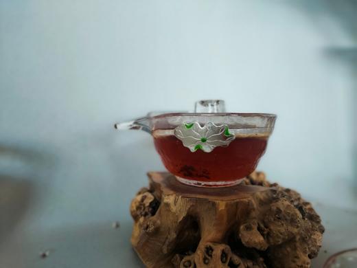 华艺银坊 采荷八件套 家用茶杯 客用茶杯 水晶无铅玻璃杯 加纯银990 商品图1