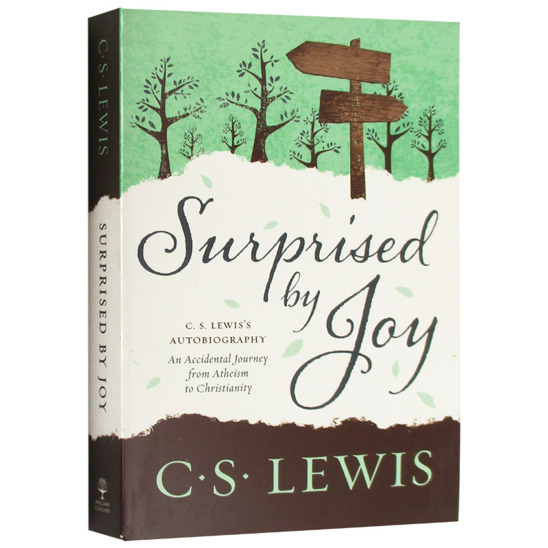 C.S.路易斯经典 惊悦 英文原版 文学书 Surprised by Joy 英文版原版书籍 纳尼亚传奇作者 C. Lewis Signature Classic 进口英语书