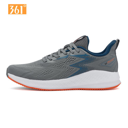 361度男鞋运动鞋防滑高弹2022春学生网面透气休闲跑步鞋572212220 商品图0