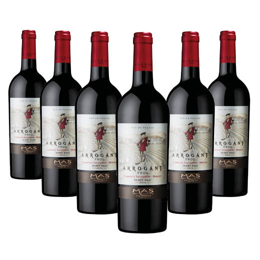 【整箱购买】傲慢福蛙-赤霞珠梅洛红葡萄酒 Arrogant Frog Cabernet Sauvignon - Merlot 6*750ml 商品图0