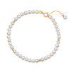 WPSKU444122 六福珠宝18K金不变色淡水珍珠手链女 总重7.1克 商品缩略图1
