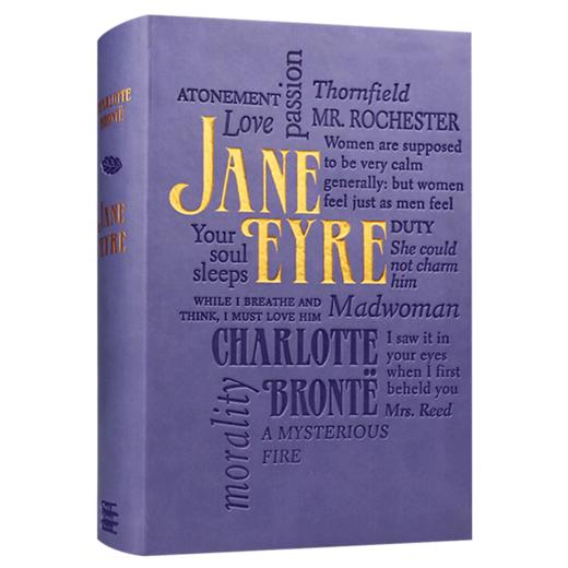 进 简爱 英文原版小说 Jane Eyre 夏洛蒂勃朗特 Charlotit Bronte 英文版世界经典文学名著 皮革版软精装 正版进英语书籍 商品图1