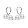 美裕 【樱桃】银925淡水珍珠耳钉4-5mm白 104993 商品缩略图0