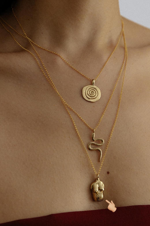 OKRA | Mother Gaia pendant G12GP [项链 链长55cm] 商品图0