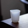 白玉琉璃杯四方杯茶杯 商品缩略图4