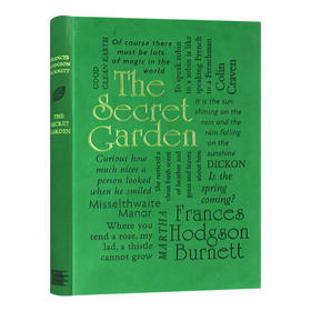 秘密花园 经典英语小说名著The Secret Garden 秘密花园 英文版 儿童文学经典名著 伯内特夫人 皮革版 现货正版进口英语书籍