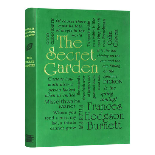 秘密花园 经典英语小说名著The Secret Garden 秘密花园 英文版 儿童文学经典名著 伯内特夫人 皮革版 现货正版进口英语书籍 商品图0