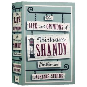 项狄传 英文原版 The Life and Opinions of Tristram Shandy Gentleman 劳伦斯斯特恩 外国文学小说 英文版进口英语书籍