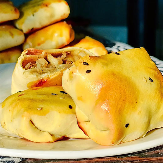 新疆特产罗布食客烤包子正宗特色美食小吃60g*10袋装 商品图3