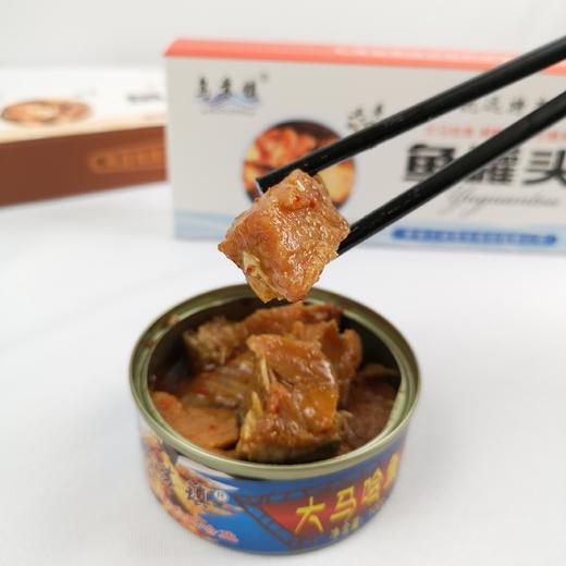 乌苏镇 鱼罐头组合（大马哈鱼、鲟鳇鱼、鲢鱼）#100g/罐*3 商品图4