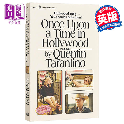 【中商原版】昆汀塔伦蒂诺 好莱坞往事 Once Upon a Time in Hollywood 英文原版 Quentin Tarantino 商品图0