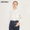 oldcolour春季新款长袖大口袋休闲帅气OL气质衬衫女N11013108 商品缩略图0
