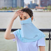 夏季冰丝防晒面罩面纱女全脸罩开车薄款透气防紫外线遮阳 商品缩略图3
