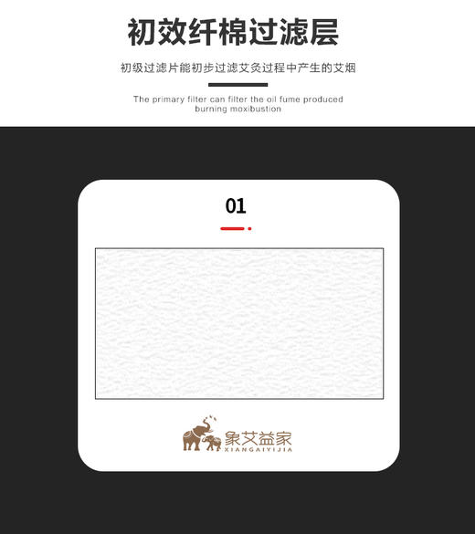 象艾益家 督脉灸重灸仪滤芯/1*套 商品图1