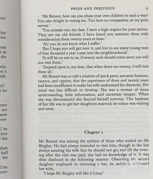 【中商原版】经典小说收藏版系列 傲慢与偏见 Pride and Prejudice 英文原版 简奥斯汀 Jane Austen Wordsworth Collectors 商品图4