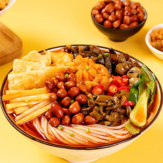 畅享版柳州螺蛳粉 网红冲泡酸辣粉午餐小吃非自热火锅3袋330g 商品图3