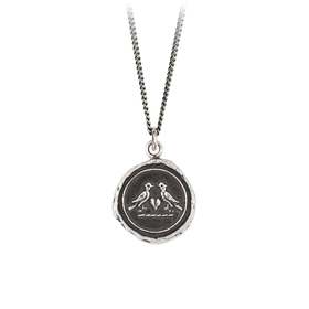 北京仓｜Pyrrha-Love Birds-真实与幸福 寓意 项链［加拿大设计师］