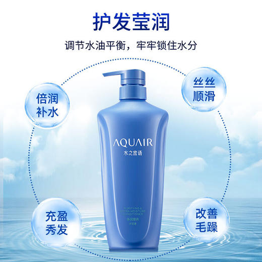 资生堂  水之密语600ml 净润臻养护发素 商品图3
