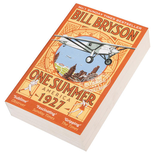 【中商原版】那年夏天 美国1927 One Summer America 1927 英文原版 Bill Bryson 豆瓣高分 商品图2