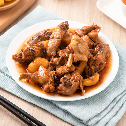 板栗烧鸡450g【集团福利】 商品图0
