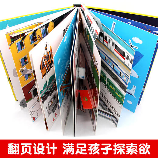 101个好玩的交通工具立体书 商品图1