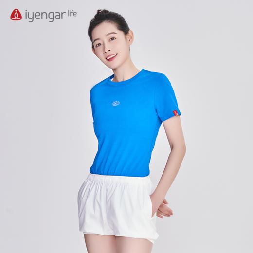 C1096 莲花女装T恤 瑜伽短T 艾扬格瑜伽服 商品图1