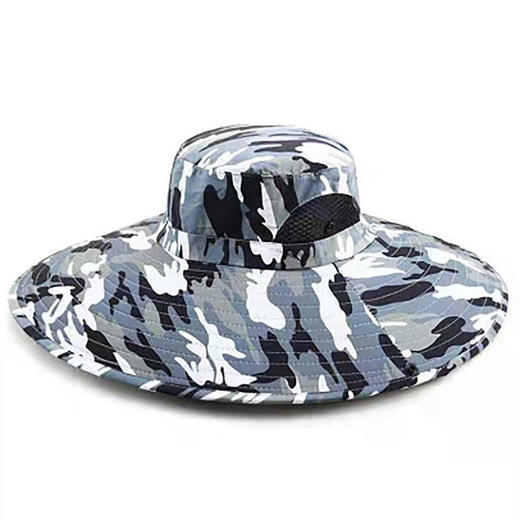 帽子男防晒帽钓鱼帽渔夫帽全面防晒防水遮脸夏季太阳帽登山帽 商品图8