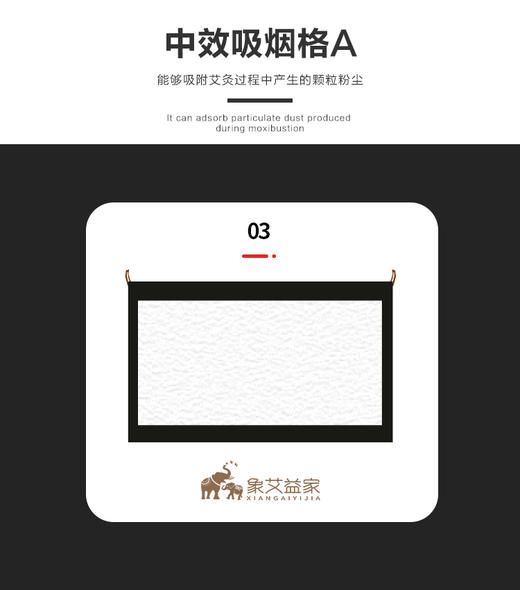 象艾益家 督脉灸重灸仪滤芯/1*套 商品图3