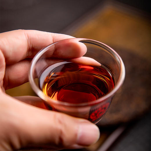 【第2件半价】勐傣茶厂 2020年大雪山古树茶 云南临沧普洱茶熟茶 357g/饼【京东同款】 商品图4