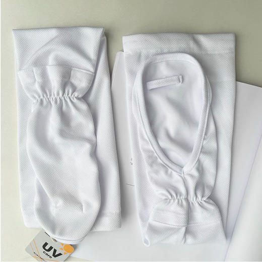 日式大码冰袖手套女夏季开车防晒袖宽松护臂骑行防紫外线冰丝袖套 商品图5