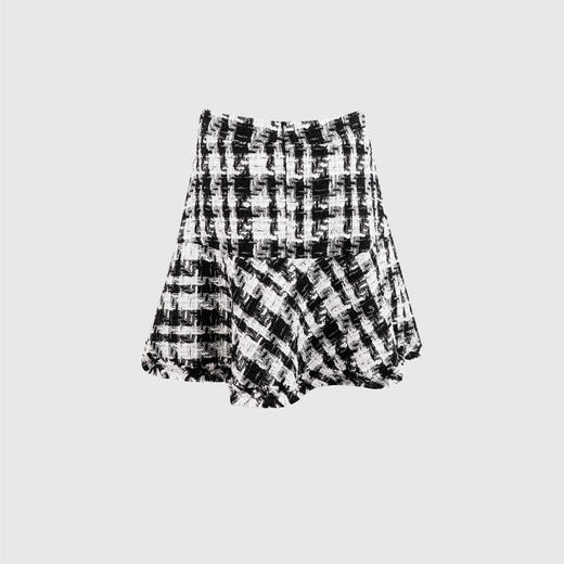 高腰A摆荷叶虚边半裙 商品图3