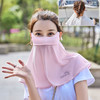 夏季冰丝防晒面罩面纱女全脸罩开车薄款透气防紫外线遮阳 商品缩略图2