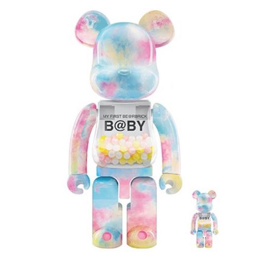 Bearbrick 棉花糖追梦者 彩粉千秋 2021澳门限定 400%+100% 商品图0