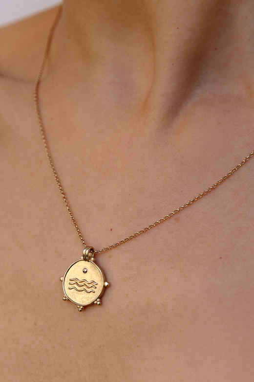 OKRA | Water pendant 水 G3WP [项链 链长55cm] 商品图0