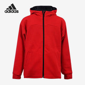 小阿迪大童梭织外套22春新款男童双面穿连帽运动夹克GP0790