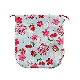 HUJI祤集Tidy收纳袋插画草莓樱桃