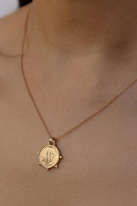 OKRA | Earth pendant 土 G1EP [项链 链长55cm]