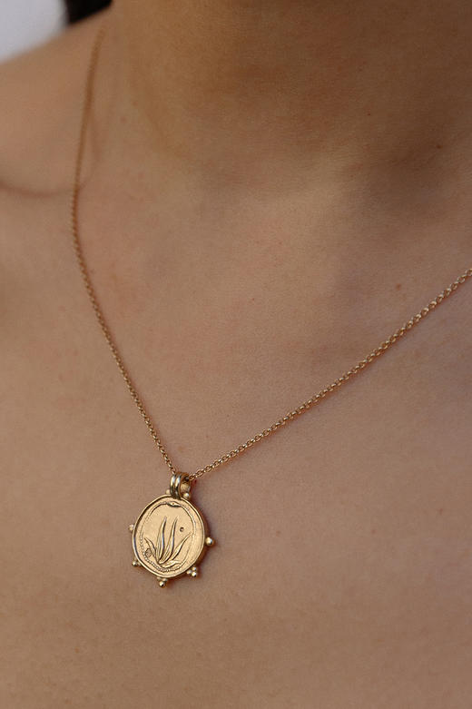 OKRA | Earth pendant 土 G1EP [项链 链长55cm] 商品图0