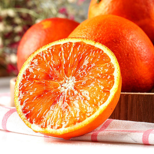 【玫瑰血橙】四川塔罗科血橙  酸甜可口 果实饱满 肉嫩多汁 商品图1